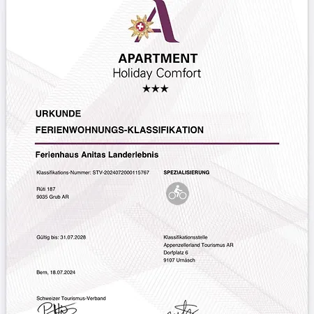 Dom wakacyjny Anitas Landerlebnis *