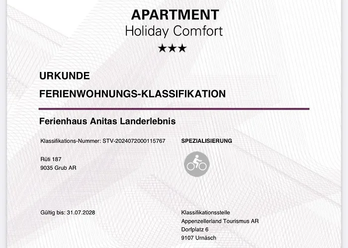 Hébergement de vacances Anitas Landerlebnis *